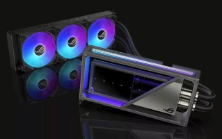 ROG推出RTX 4090矩阵水冷版显卡：外观科幻，号称世界最快