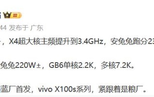vivo X100s系列首发天玑9300+ 有望与灭霸5月13日一同发布