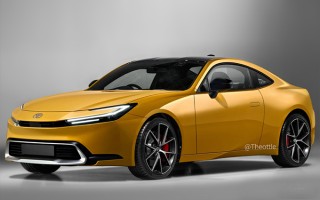 丰田新款普锐斯双门版外观渲染图曝光，有望2023年推出