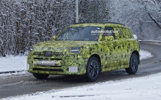 全新MINI COUNTRYMAN谍照曝光 2023年发布并上市