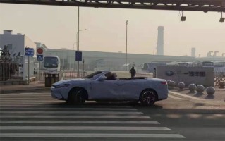 比亚迪汉敞篷版路试谍照曝光 或为E-SEED GT试制车