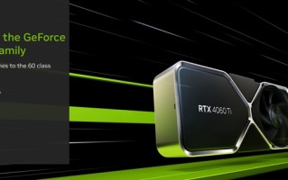 英伟达发布GeForce RTX 4060系列显卡：2399元起