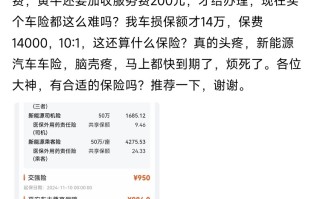 出险两次，保费14000！电车保险有多离谱？