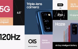 三星Galaxy S20 FE 正式发布：直屏设计搭载骁龙865，售价699美元起