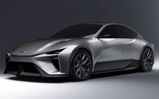 雷克萨斯Electrified Sedan官图曝光：纯电四门轿跑 造型流畅