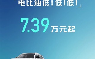 比亚迪降价，多家跟进 长安启源7.39万元起售