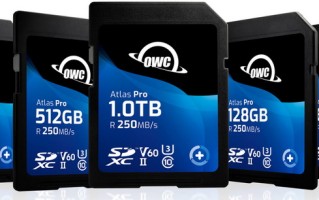 OWC更新SD、CFexpress Type-B卡 容量分别提升至1TB、2TB