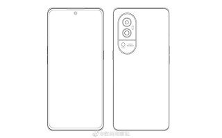 疑似OPPO Reno10系列设计草图曝光 后置三摄带有长焦镜头