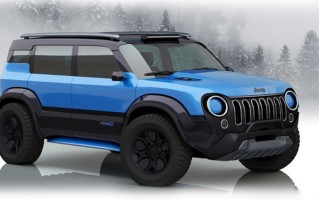 Jeep自由侠纯电版假想图曝光 或于2028年亮相