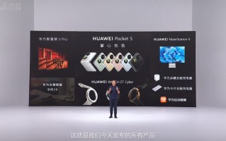 华为全场景发布会，惊叹的产品太多，华为Pocket S只能算是开胃菜