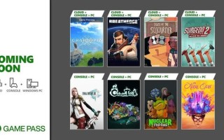 微软公布Xbox游戏Pass核心库中前36款游戏