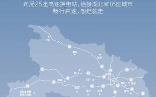 湖北高速换电 *** 正式打通，蔚来汽车全国换电站达1235座