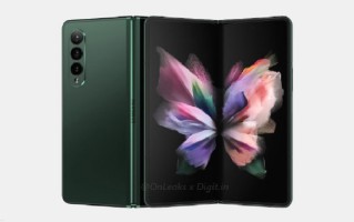 三星 Galaxy Z Fold 3将搭载屏下摄像头，前置摄像头1600万像素