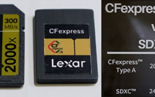 CFexpress Type A存储卡外形曝光 比SD卡长宽略小厚度稍大