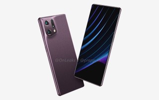 疑似OPPO Find X5机身渲染图曝光  或将搭载天玑9000处理器