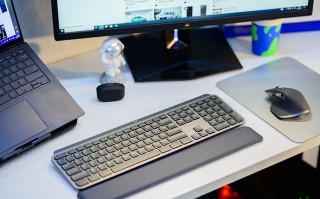 罗技MX KEYS S COMBO无线键鼠套装：轻巧身形 丝滑办公体验