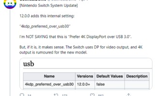 新版Switch将支持4K分辨率，预计今年可以与大家见面