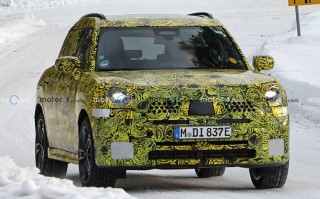 Mini Countryman EV谍照首次曝光 有望年底发布